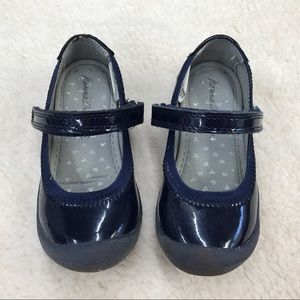 Hanna Andersson 8.5 Navy Blue Patent Leather Ania